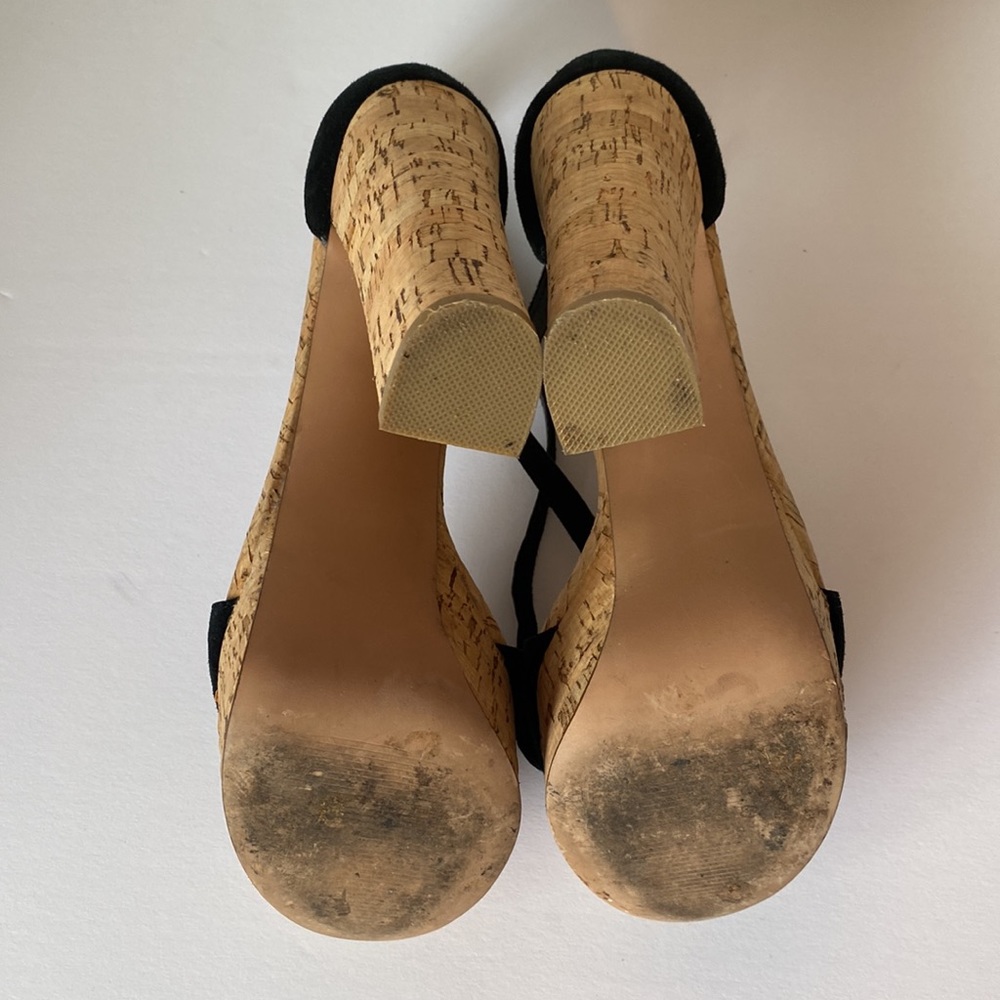 Steve Madden cork platforms sandals - Picture 2 of 6